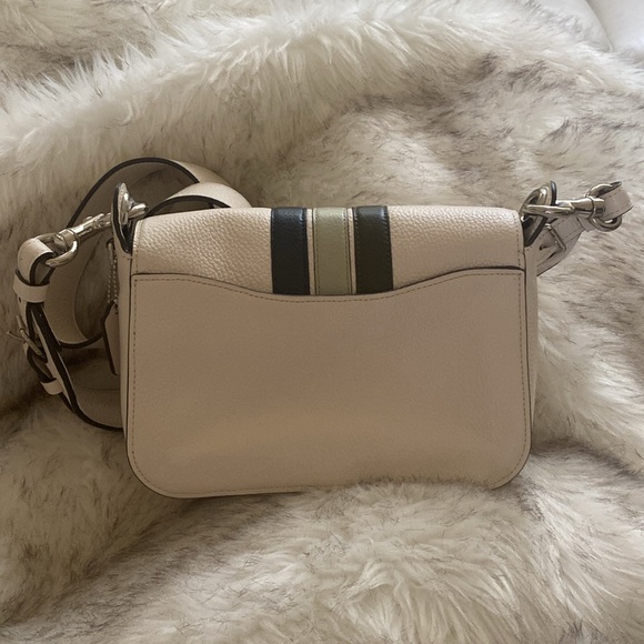 Coach Small Jes Messenger Crossbody With Varsity Stripe - Picture 4 of 12